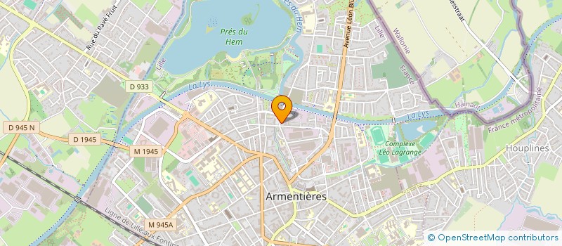 localisation de l'entreprise JKG ENTREPRISE  ARMENTIERES