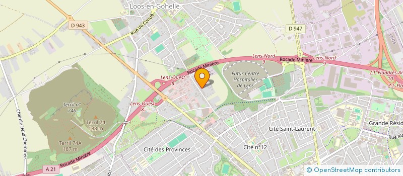 localisation de l'entreprise JKH  LOOS-EN-GOHELLE