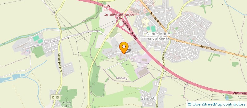 localisation de l'entreprise JKKV  SAINTE-MARIE-AUX-CHENES