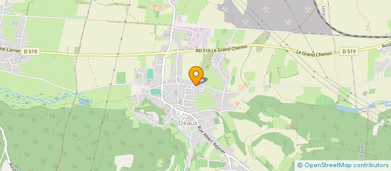 localisation de l'entreprise JKL  IZEAUX