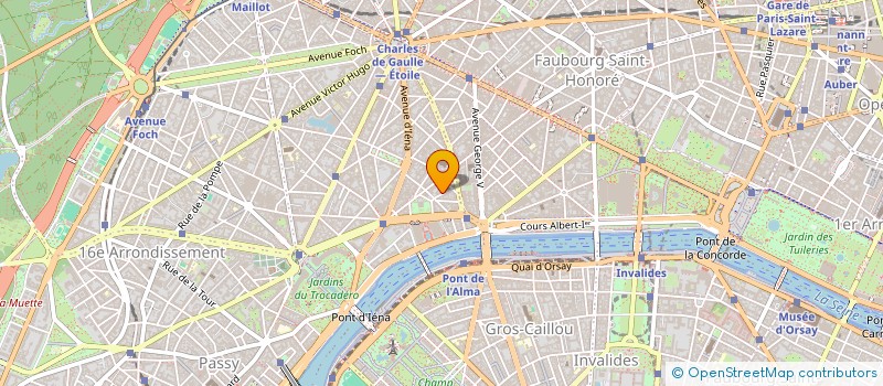 localisation de l'entreprise JKL  PARIS