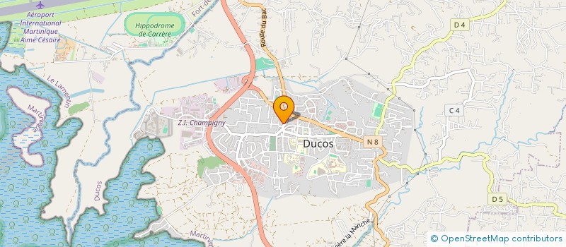 localisation de l'entreprise JKL FILAO à DUCOS