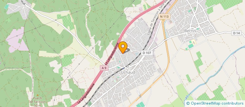 localisation de l'entreprise JKL IMMO  UCHAUD