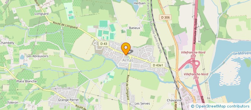 localisation de l'entreprise JKL INVEST  ARNAS