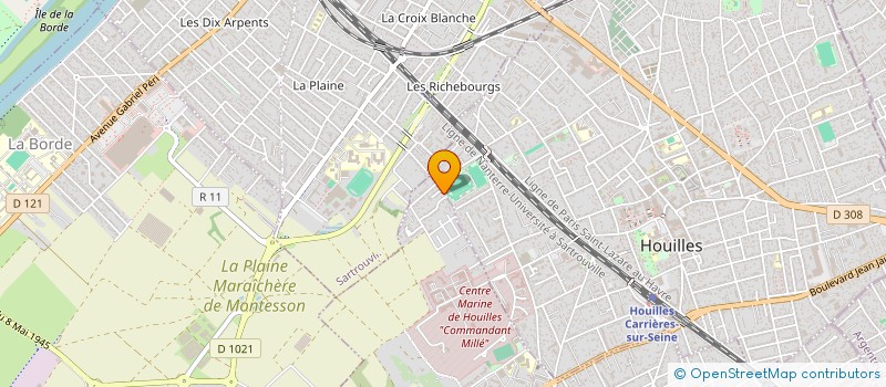 localisation de l'entreprise JKLE 2  CARRIERES-SUR-SEINE