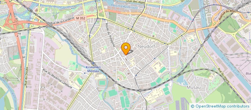localisation de l'entreprise JKM à STRASBOURG
