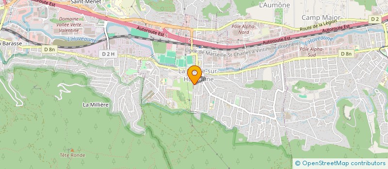 localisation de l'entreprise JKM  LA PENNE-SUR-HUVEAUNE