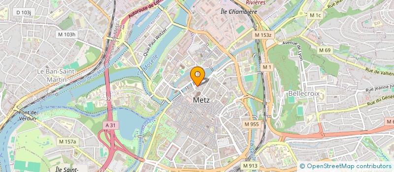 localisation de l'entreprise JKM  METZ