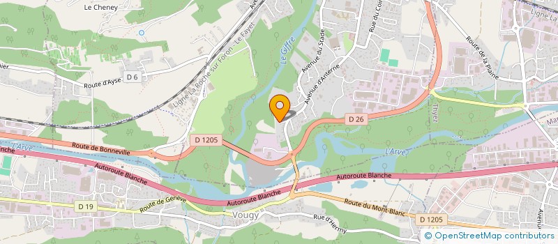 localisation de l'entreprise JKM IMMO  MARIGNIER