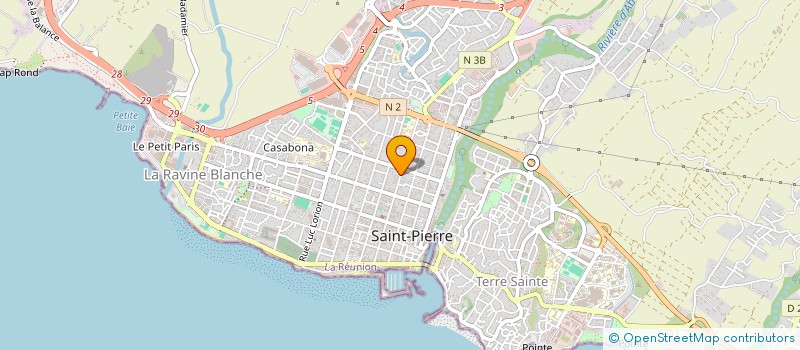 localisation de l'entreprise JKM PATRIMOINE à SAINT-PIERRE