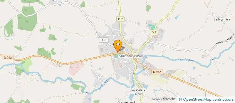 localisation de l'entreprise JKML  MAGNAC-LAVAL