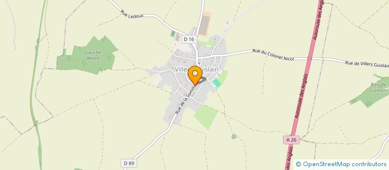 localisation de l'entreprise JKMP  VILLERS-GUISLAIN