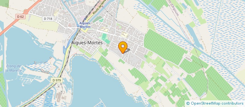 localisation de l'entreprise JKMP  AIGUES-MORTES