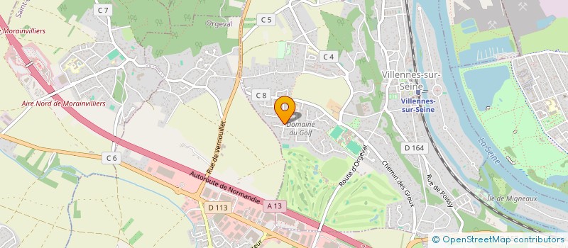 localisation de l'entreprise JKNS AUTO  VILLENNES-SUR-SEINE