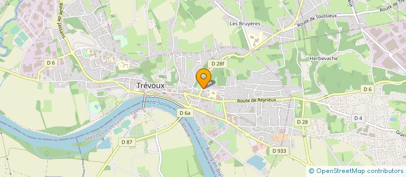 localisation de l'entreprise JKONSULTING à TREVOUX