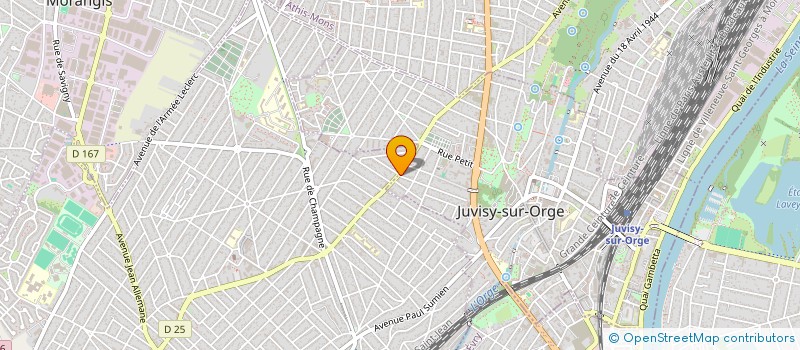localisation de l'entreprise JKR à JUVISY-SUR-ORGE