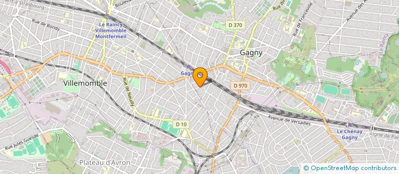 localisation de l'entreprise JKRM à GAGNY