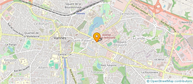 localisation de l'entreprise JKS à VANNES