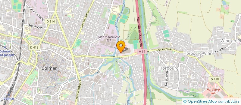 localisation de l'entreprise JKS  COLMAR