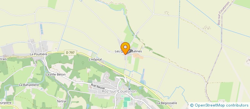 localisation de l'entreprise JKS EBENISTES à ROZ-SUR-COUESNON