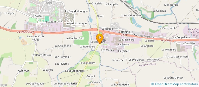localisation de l'entreprise JKS RETAILING à SERVON-SUR-VILAINE