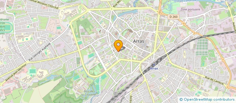 localisation de l'entreprise JKS TRAITEUR à ARRAS