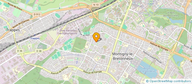 localisation de l'entreprise JKVH  MONTIGNY-LE-BRETONNEUX