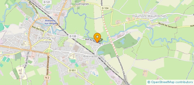 localisation de l'entreprise JKVISION  AVESNELLES