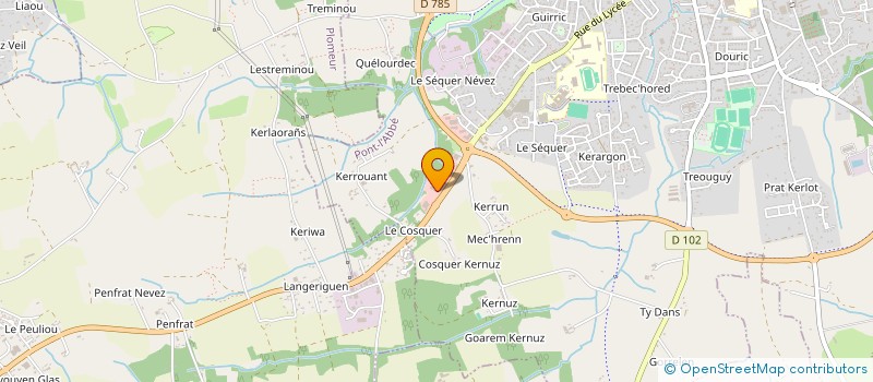 localisation de l'entreprise JKZAL  PONT-L'ABBE