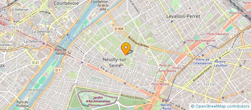 localisation de l'entreprise JL ADVISOR à NEUILLY-SUR-SEINE