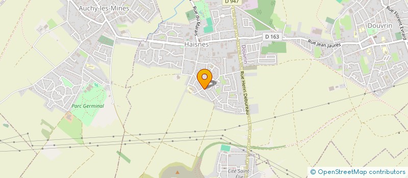 localisation de l'entreprise JL AUTO 62  HAISNES