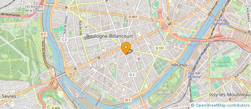 localisation de l'entreprise JL BRANDS à BOULOGNE-BILLANCOURT