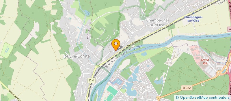 localisation de l'entreprise JL BUSINESS GROUP  CHAMPAGNE-SUR-OISE