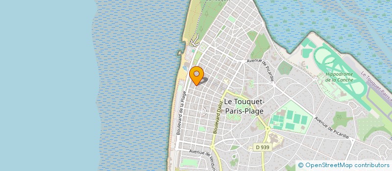 localisation de l'entreprise JL-CLEMENCE à LE TOUQUET-PARIS-PLAGE