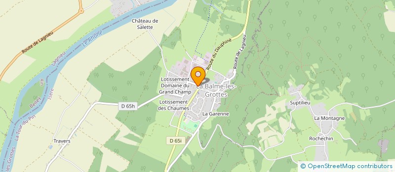 localisation de l'entreprise JL COLORE SERVICE  LA BALME-LES-GROTTES