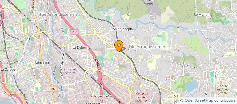 localisation de l'entreprise JL COMPANY  MARSEILLE