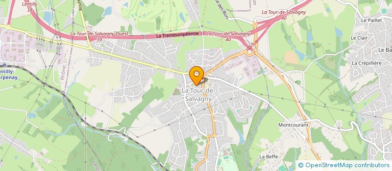 localisation de l'entreprise JL CONSEIL  L'ARBRESLE