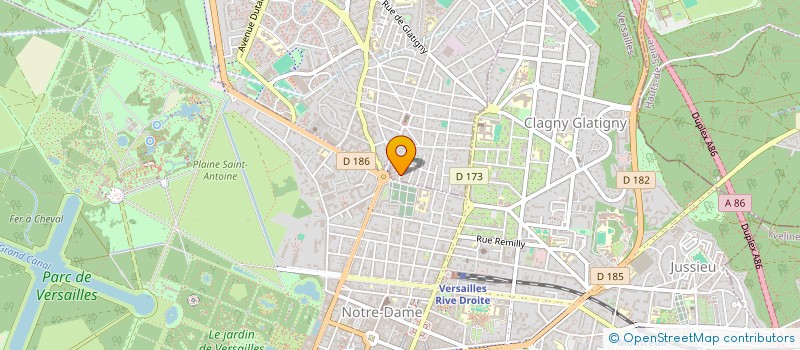 localisation de l'entreprise JL CONSEIL  LE CHESNAY-ROCQUENCOURT