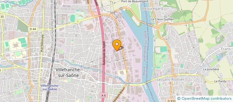 localisation de l'entreprise JL CONSEILS à VILLEFRANCHE-SUR-SAONE
