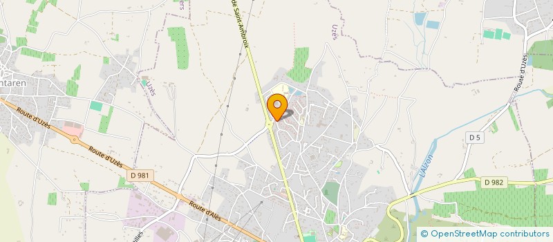 localisation de l'entreprise JL - CONSEILS & CIE  UZES