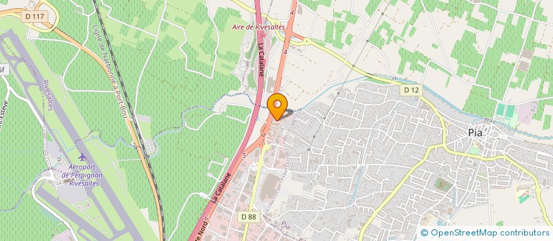 localisation de l'entreprise JL CONSTRUCTION  THUIR