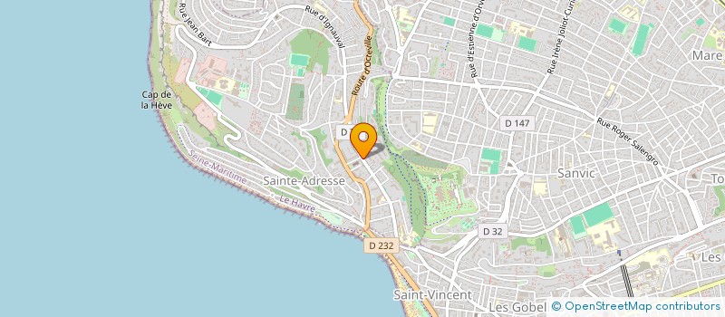 localisation de l'entreprise JL CONSULTING à SAINTE-ADRESSE