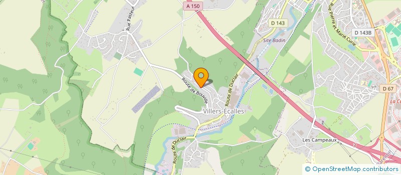 localisation de l'entreprise JL COUVERTURE  VILLERS-ECALLES