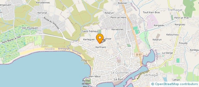 localisation de l'entreprise JL DECORS  PLOBANNALEC-LESCONIL