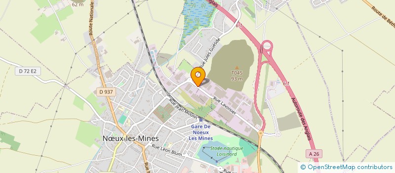 localisation de l'entreprise JL DESIGN COMMUNICATION VISUELLE  NUX-LES-MINES