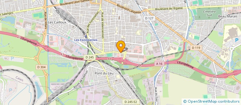 localisation de l'entreprise JL DEVELOPPEMENT  CALAIS