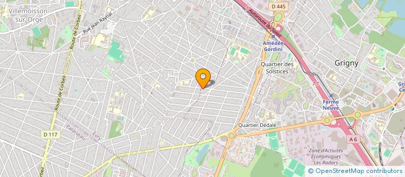 localisation de l'entreprise JL DIFFUSION à VIRY-CHATILLON