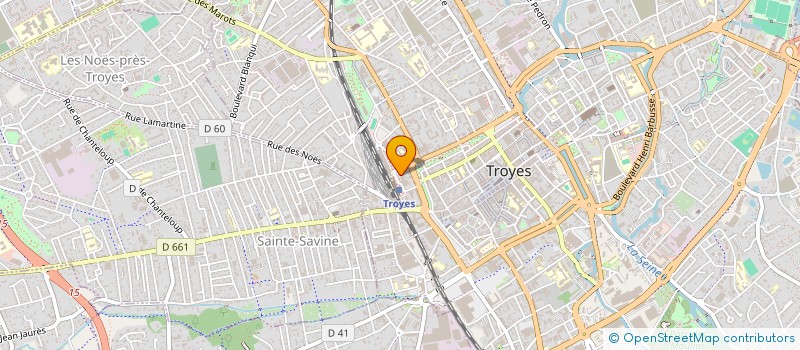 localisation de l'entreprise JL DISTRIB à TROYES
