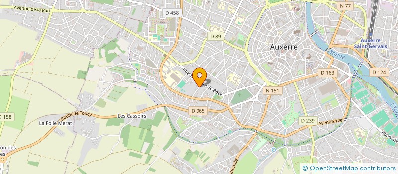 localisation de l'entreprise JL DISTRISERV  AUXERRE