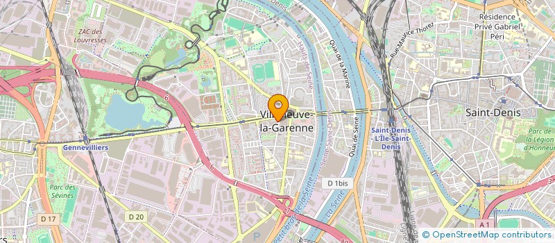 localisation de l'entreprise JL DRIVER à VILLENEUVE-LA-GARENNE